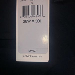 Calvin Klein Navy chinos